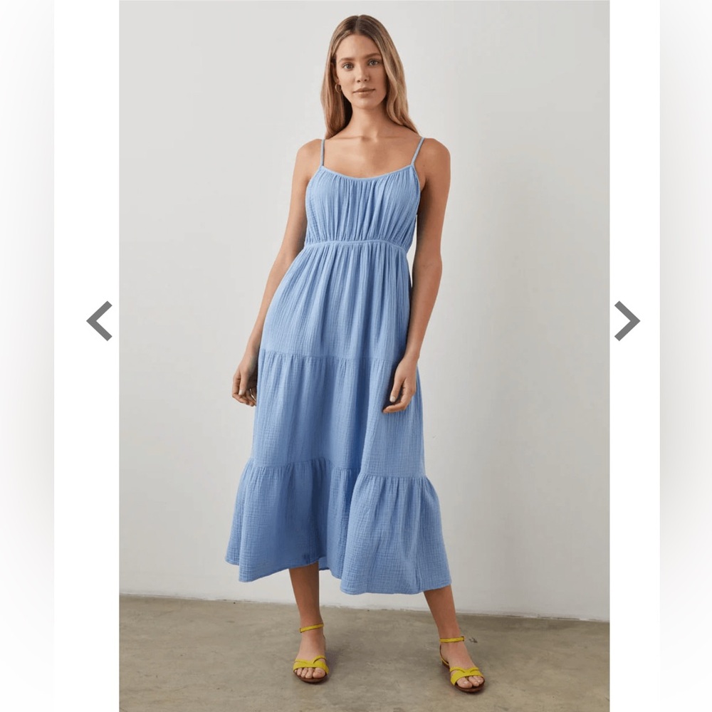 Rails Sky Blue Sleeveless Top
